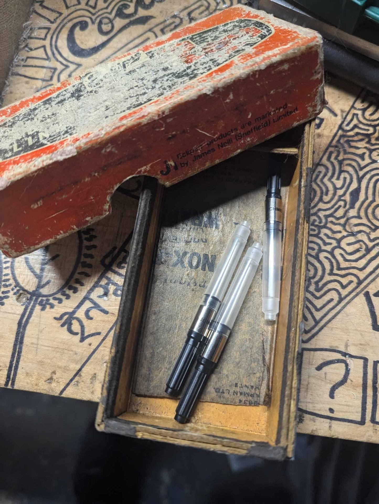 Handmade 1018 Mild Steel Fountain Pen, Comes With 6 Ink Cartridges, Fine or Medium Nib, Made By "Unusual Turns" in Ontario Canada