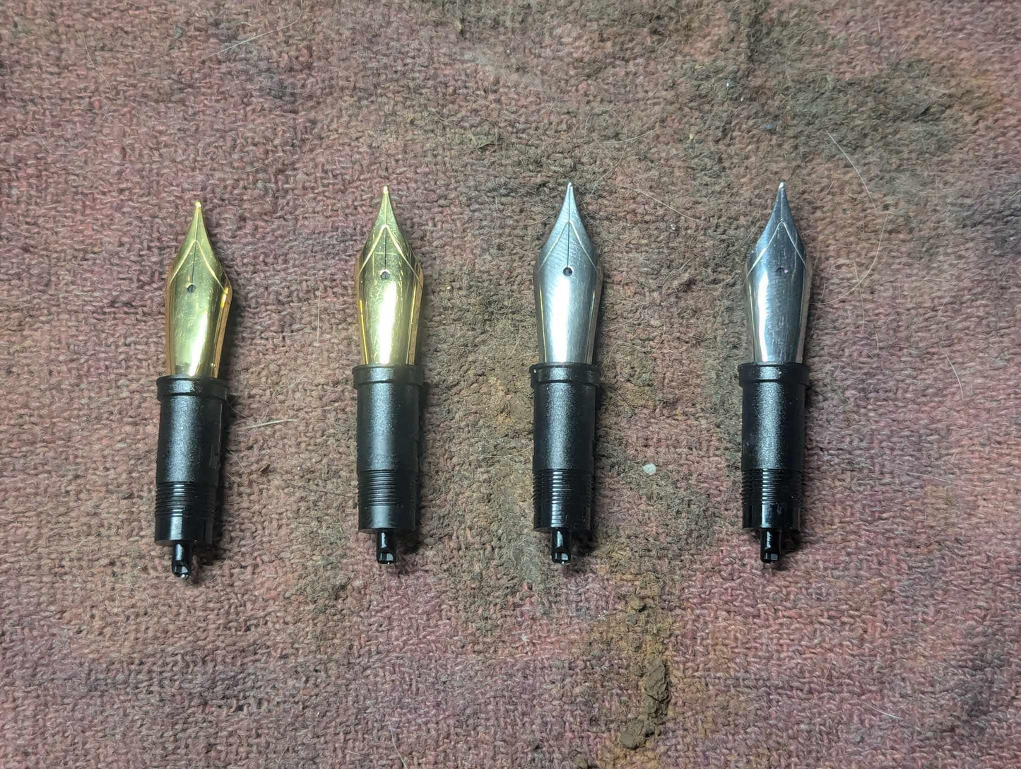 Handmade 1018 Mild Steel Fountain Pen, Comes With 6 Ink Cartridges, Fine or Medium Nib, Made By "Unusual Turns" in Ontario Canada